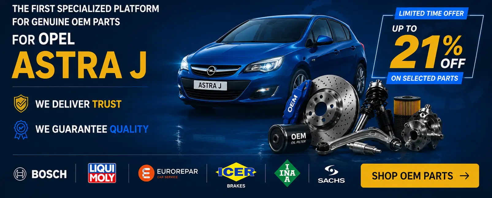 OEM ASTRA J — The First Egyptian Platform Built for Astra J Owners